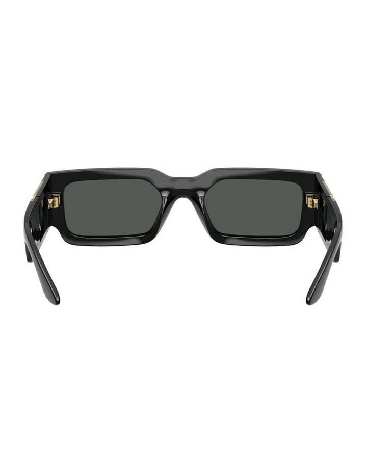 Injected Sunglasses in Black image 2