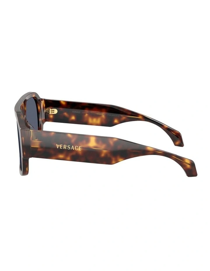 Acetate Polarised Sunglasses in Tortoise image 3