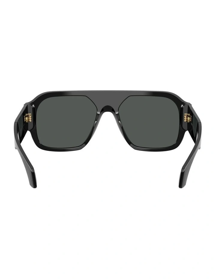 Acetate Sunglasses in Black image 2