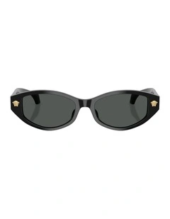 Acetate Sunglasses in Black