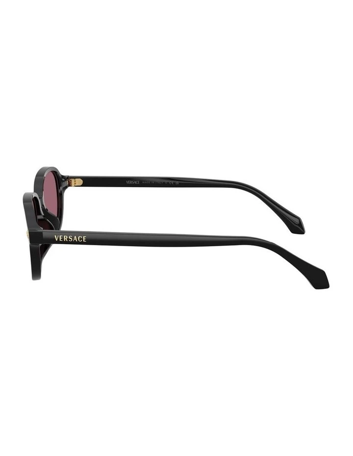 Acetate Sunglasses in Black image 3