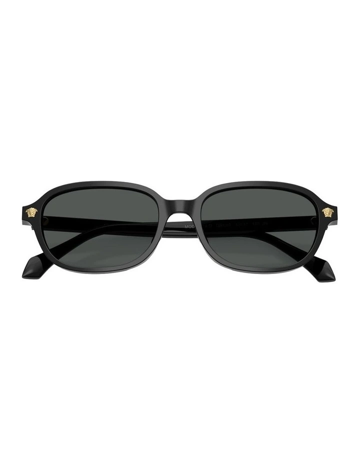 Acetate Sunglasses in Black image 3