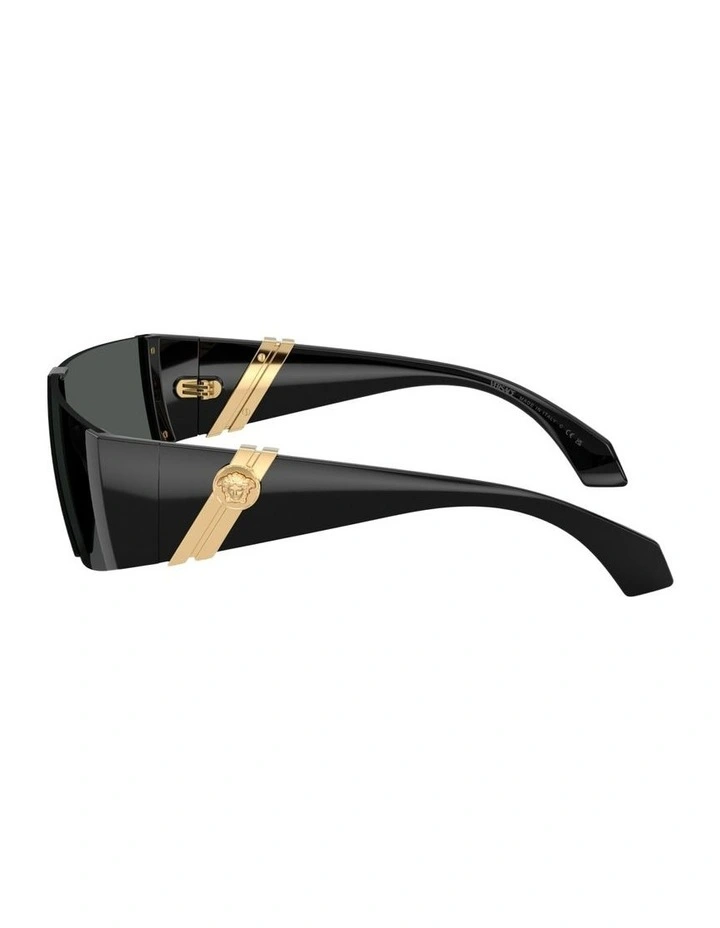 Injected Sunglasses in Black image 2