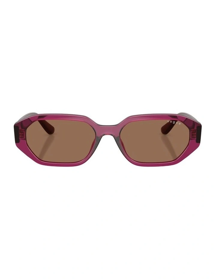 Nylon Sunglasses in Red image 1