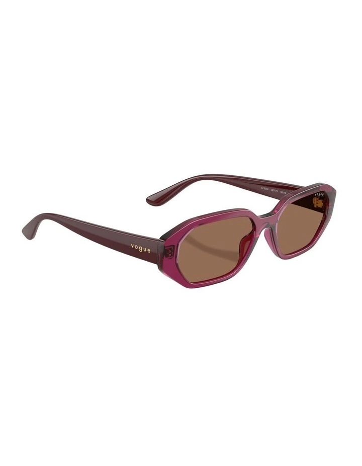 Nylon Sunglasses in Red image 4