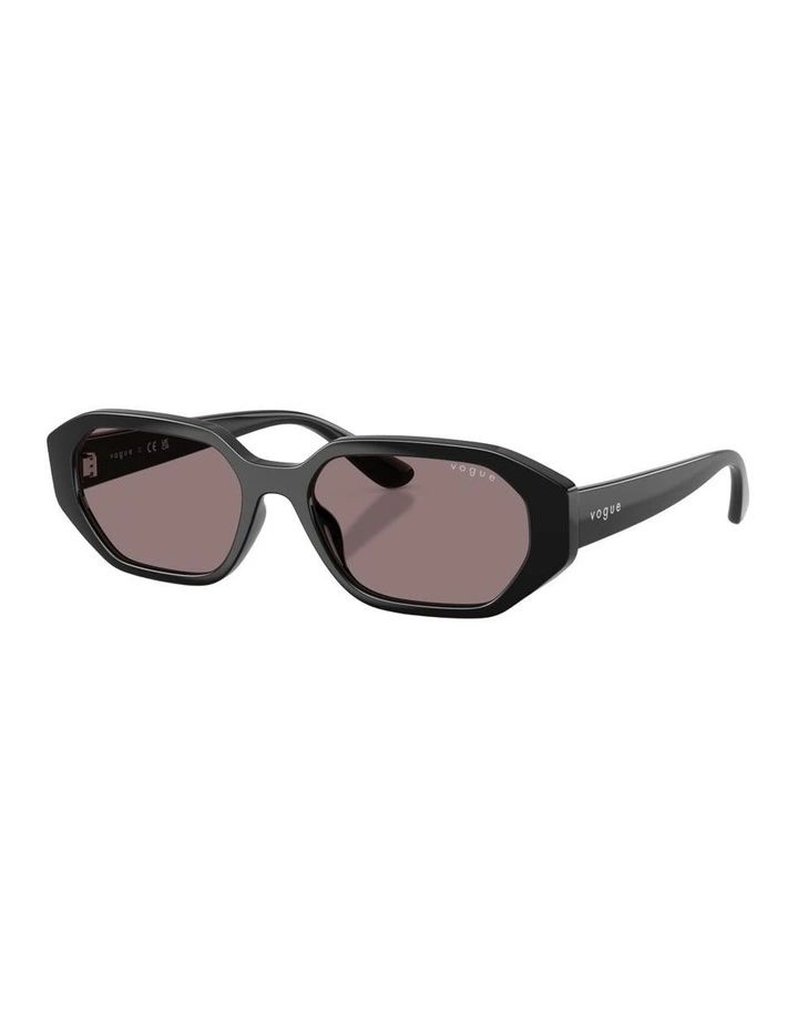 Nylon Sunglasses in Black image 1