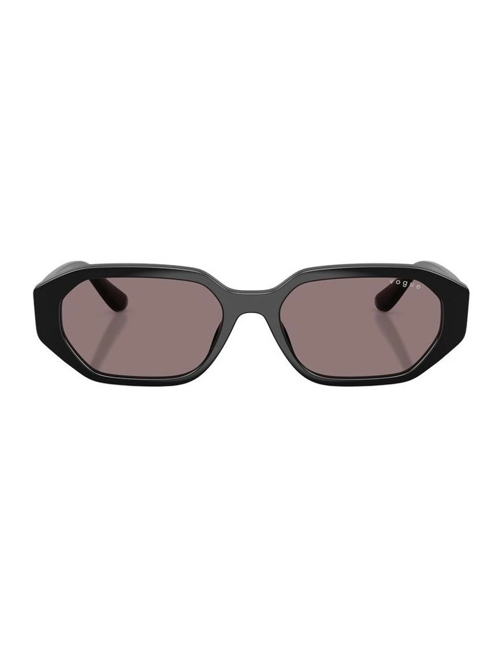 Nylon Sunglasses in Black image 2