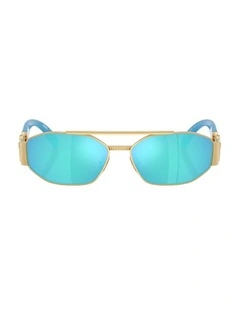 Metal Sunglasses in Gold