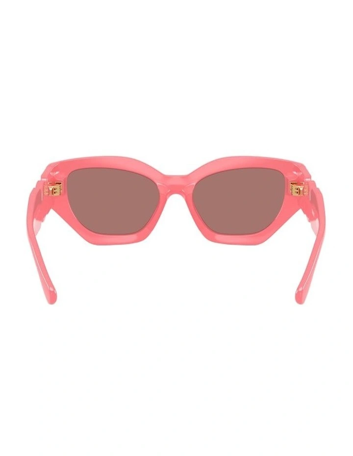 Injected Sunglasses in Pink image 2