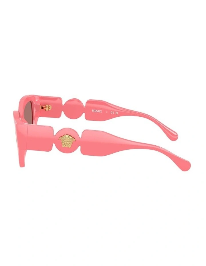 Injected Sunglasses in Pink image 3