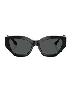 Injected Sunglasses in Black
