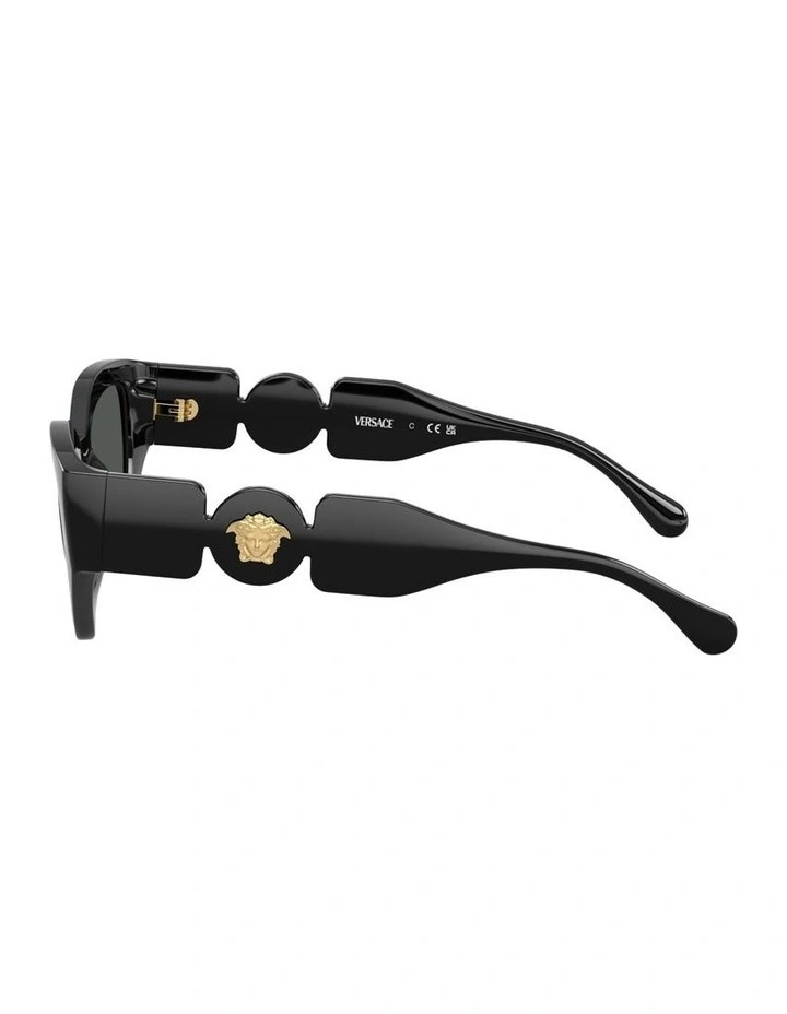 Injected Sunglasses in Black image 2