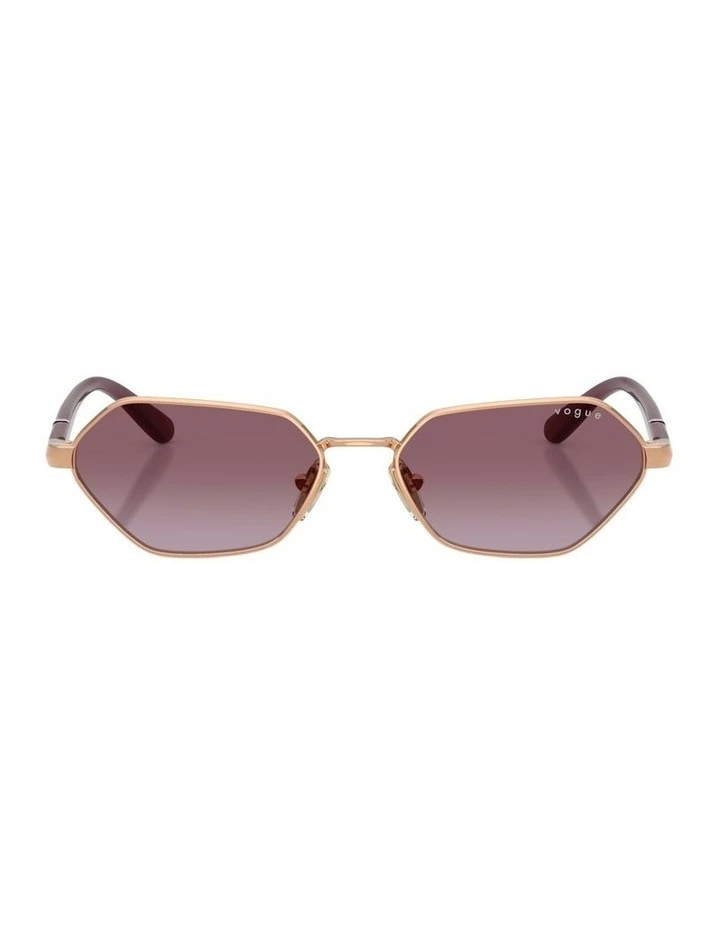 Eyewear  Metal Sunglasses in Pink image 2