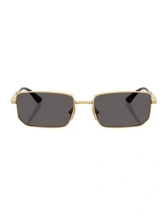 Metal Sunglasses in Gold