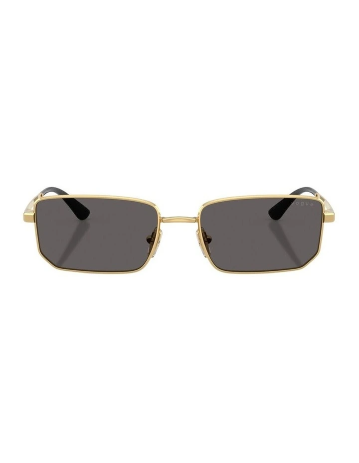 Metal Sunglasses in Gold image 1
