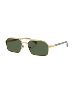 Metal Sunglasses in Gold