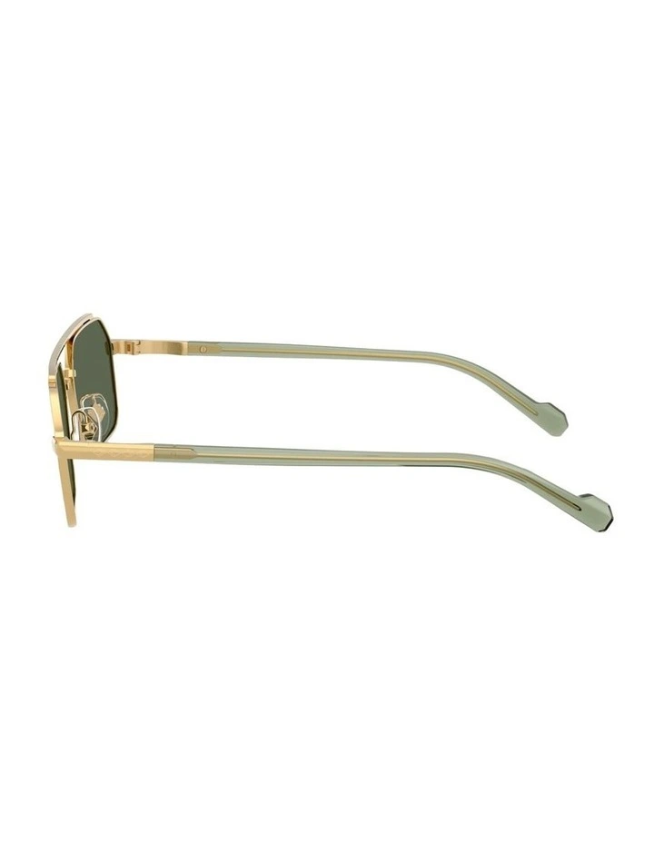 Metal Sunglasses in Gold image 3
