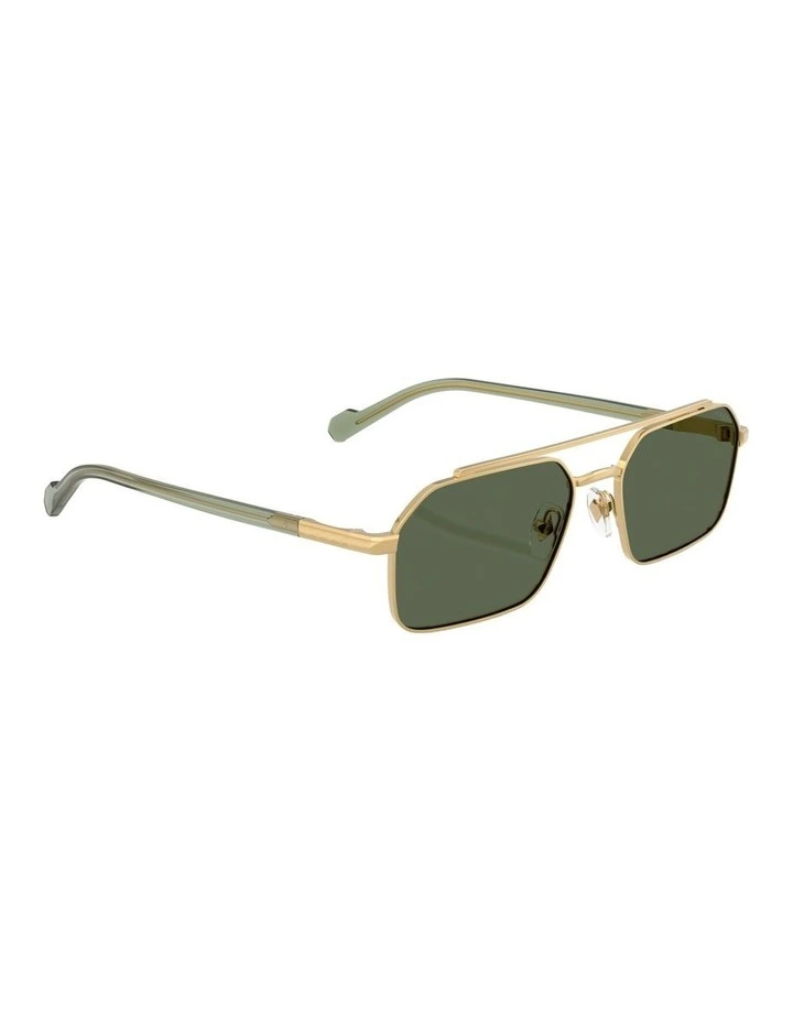 Metal Sunglasses in Gold image 5