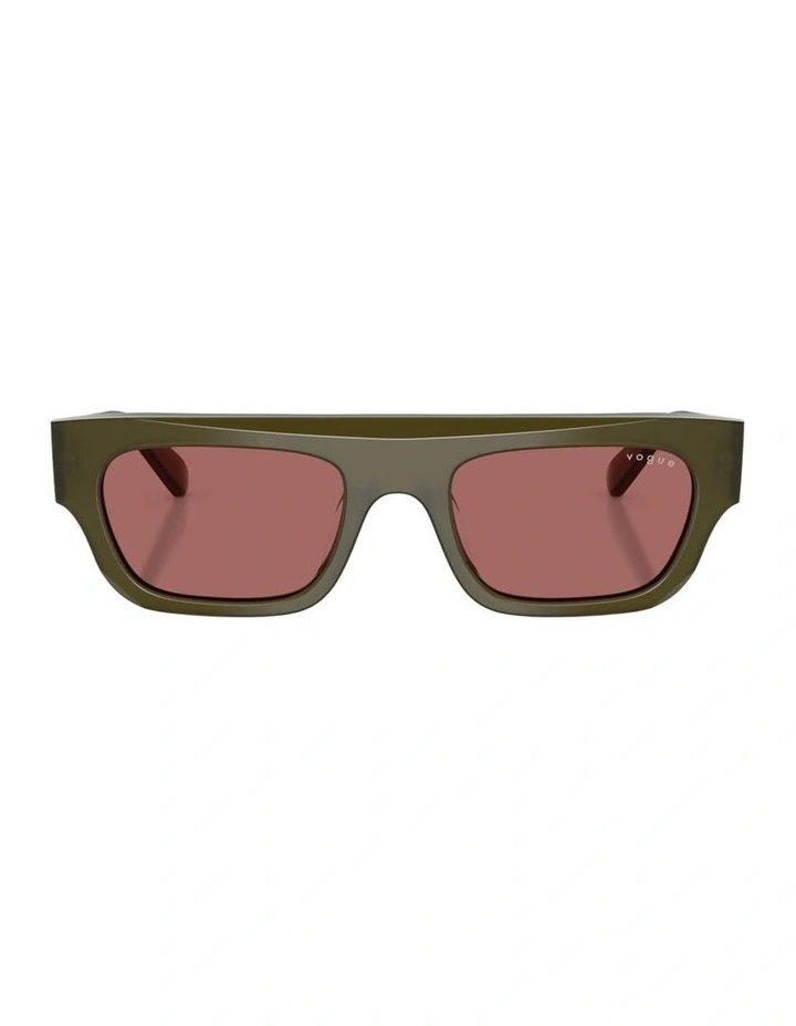 Acetate Sunglasses in Green image 1