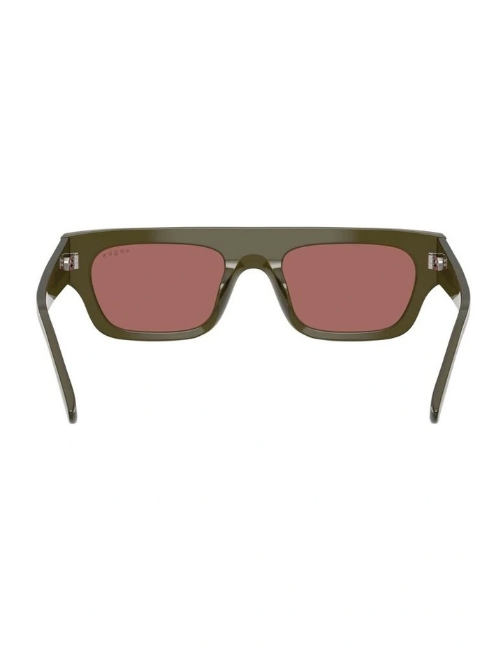 Acetate Sunglasses in Green image 2
