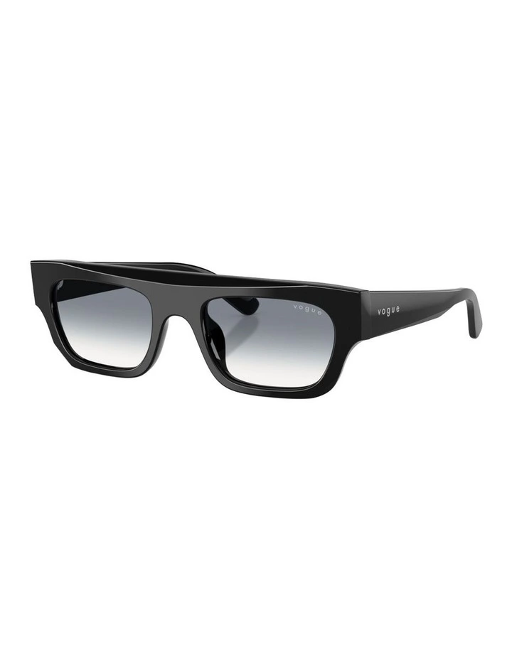 Acetate Sunglasses in Black image 1