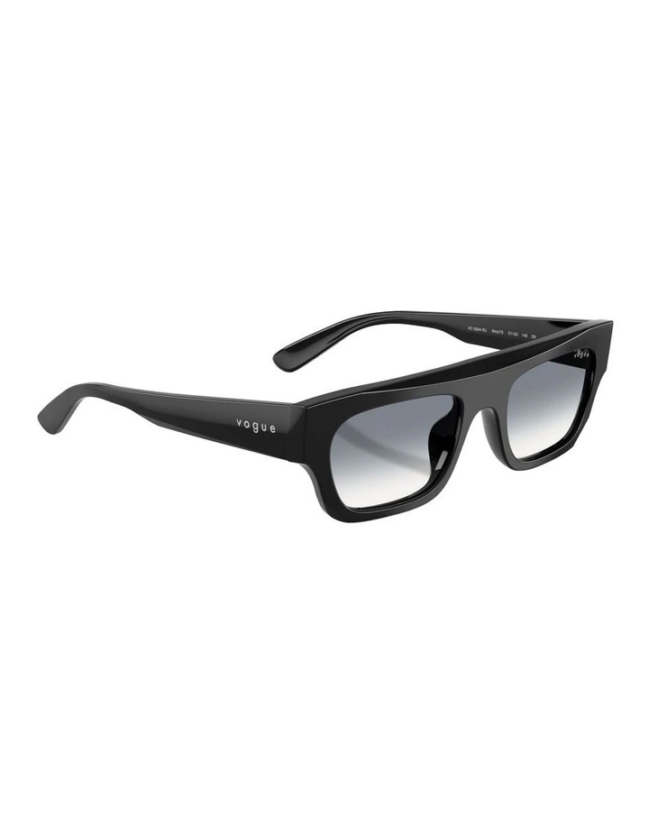 Acetate Sunglasses in Black image 5