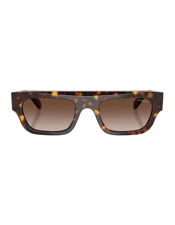 Acetate Sunglasses in Brown image 1