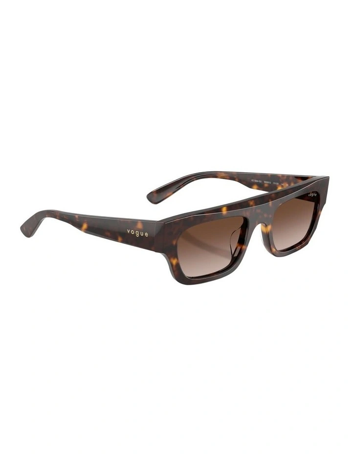Acetate Sunglasses in Brown image 3