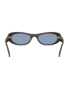 Acetate Sunglasses in Brown