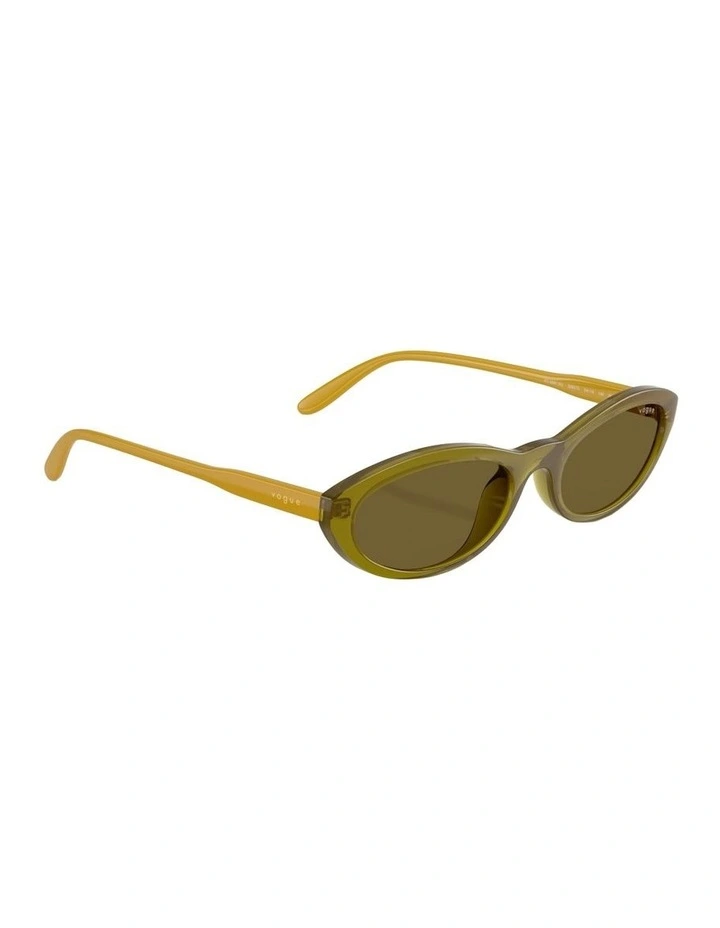Nylon Sunglasses in Green image 4
