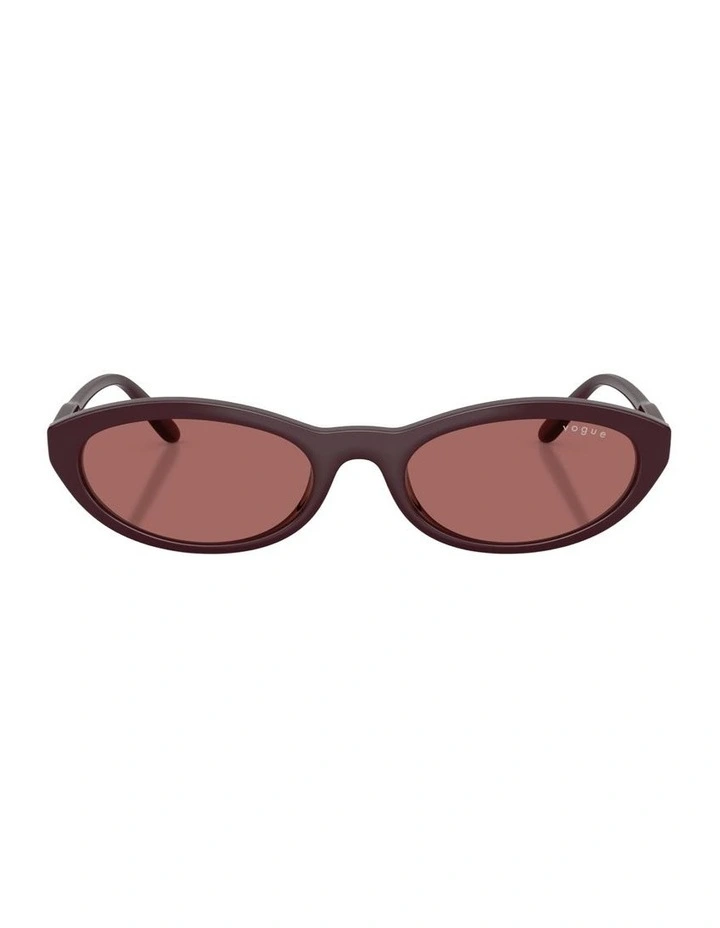 Nylon Sunglasses in Red image 2