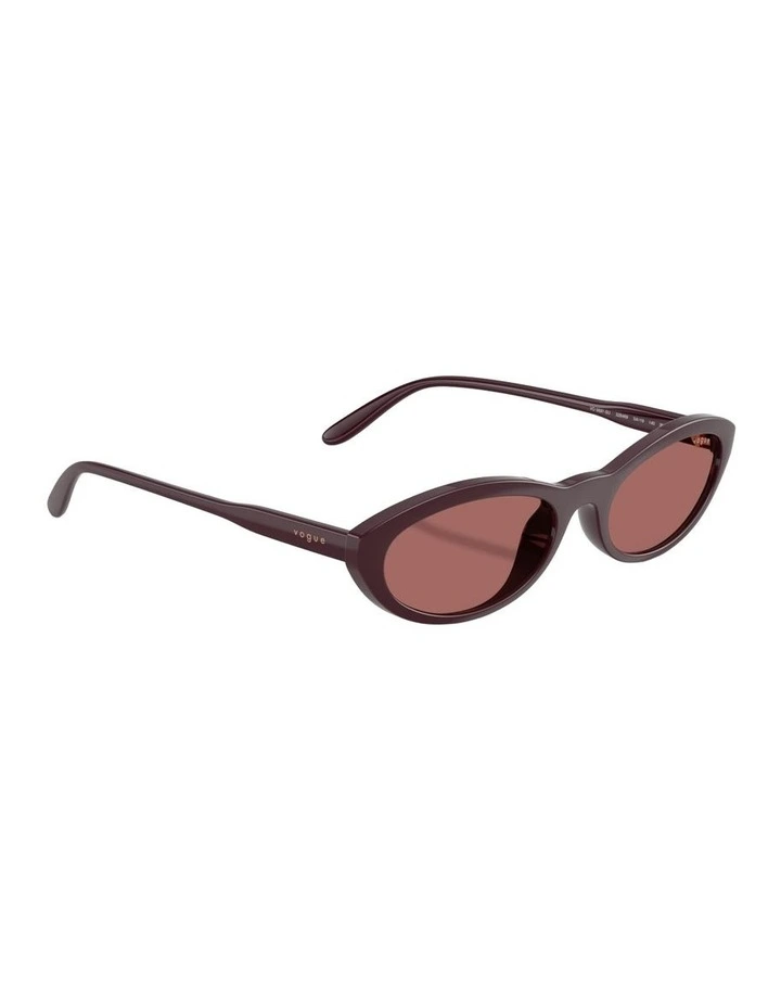 Nylon Sunglasses in Red image 5