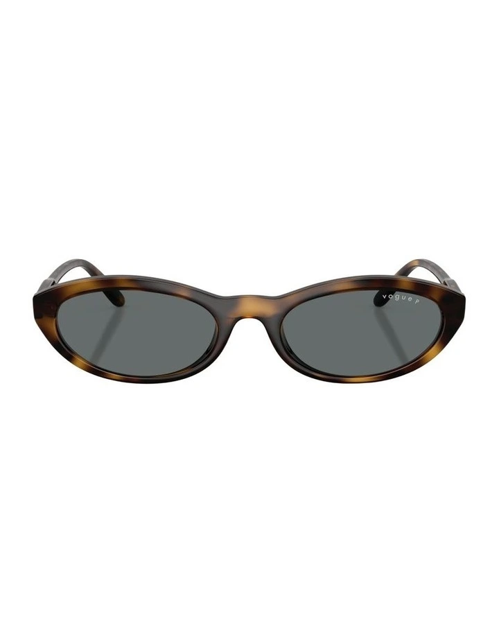 Nylon Polarised Sunglasses in Brown image 1