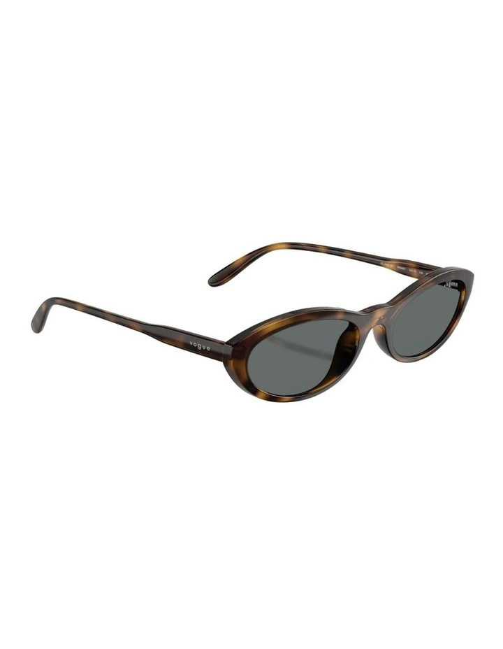 Nylon Polarised Sunglasses in Brown image 4