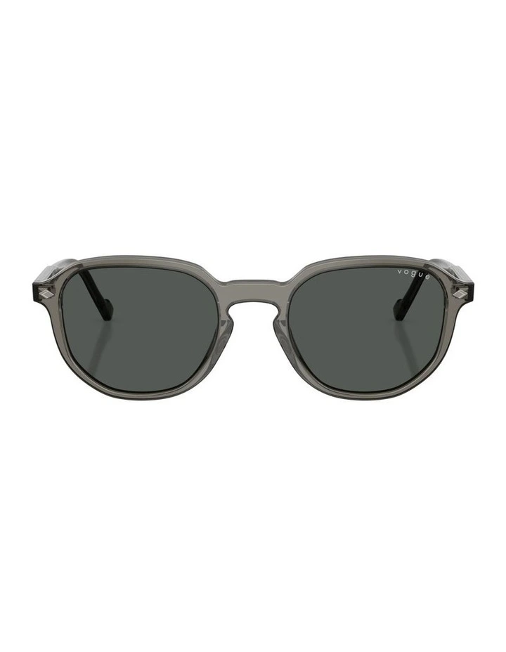 Acetate Sunglasses in Grey image 1