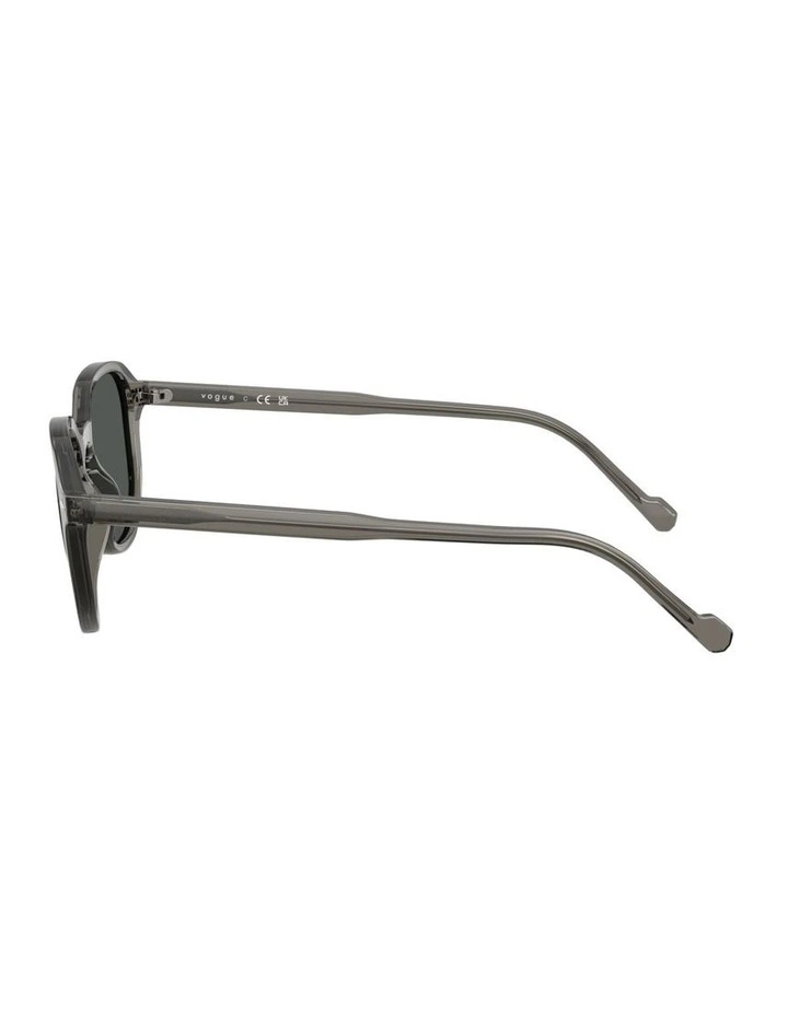 Acetate Sunglasses in Grey image 2
