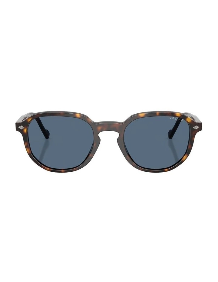 Acetate Sunglasses in Brown image 1