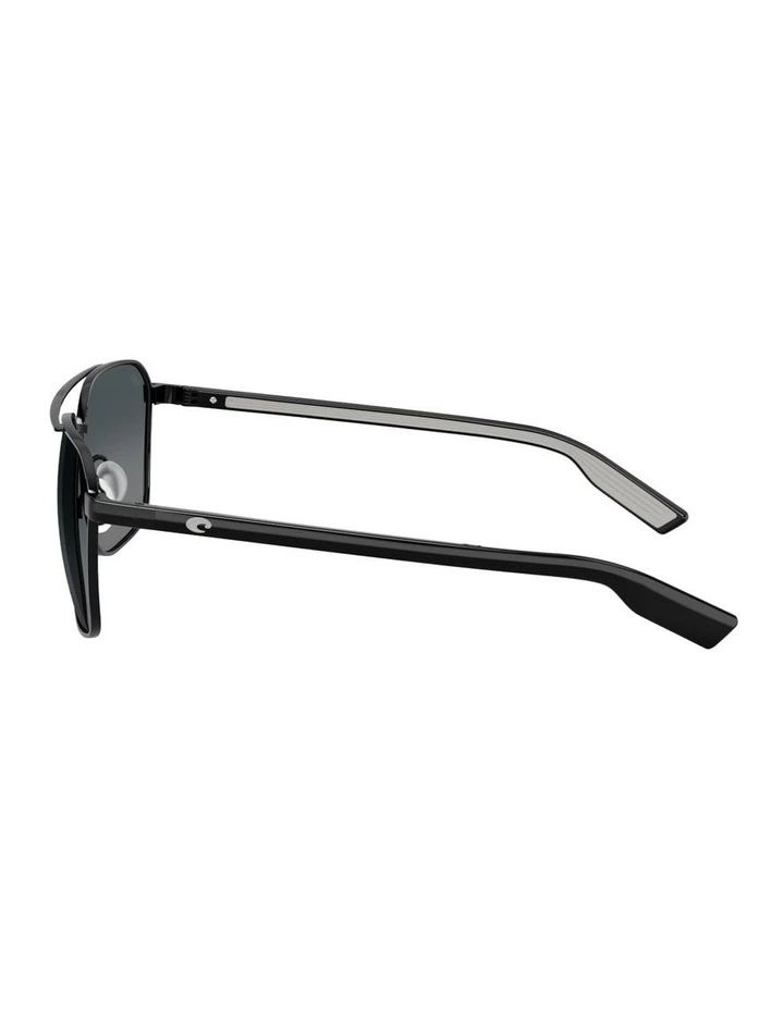 Wader Metal Polarised Sunglasses in Black image 3