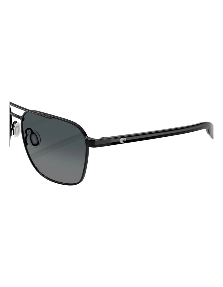 Wader Metal Polarised Sunglasses in Black image 5