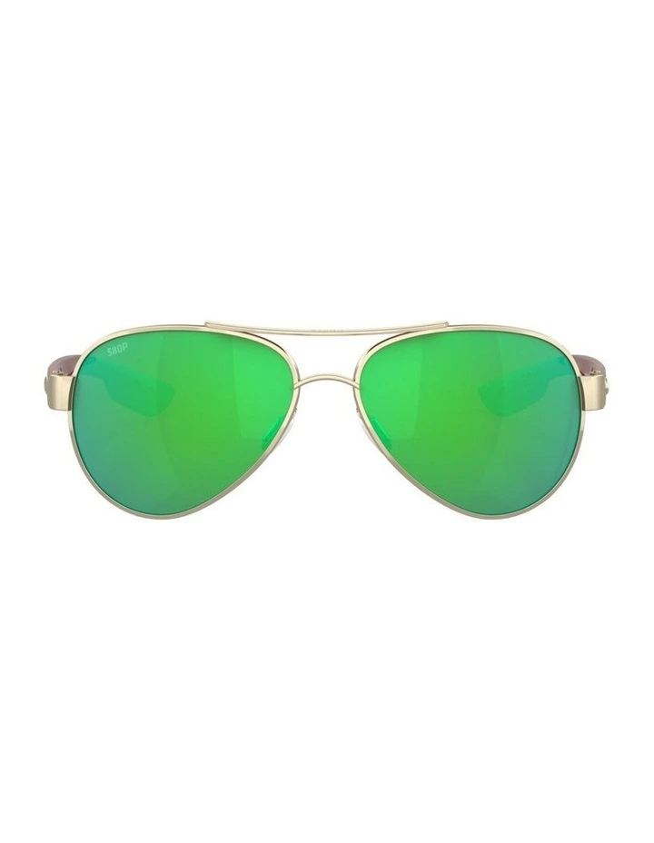 Costa Loreto Metal Polarised Sunglasses in Pink image 1