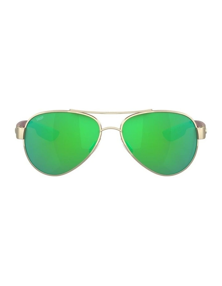 Costa Loreto Metal Polarised Sunglasses in Pink image 2