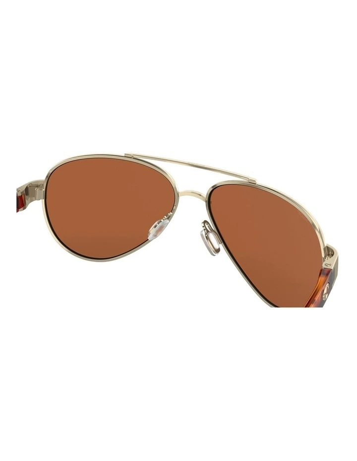Costa Loreto Metal Polarised Sunglasses in Pink image 5