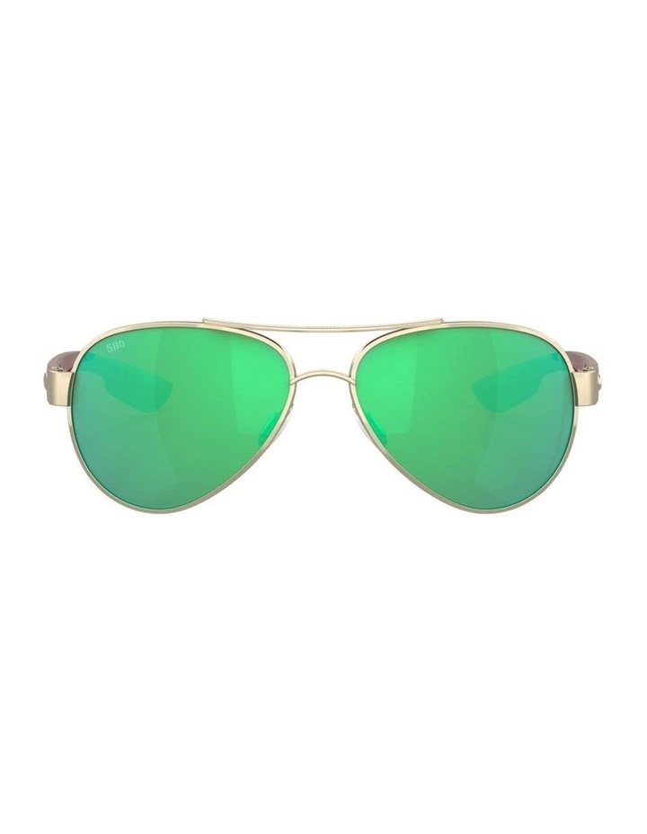 Costa Loreto Metal Polarised Sunglasses in Pink image 1