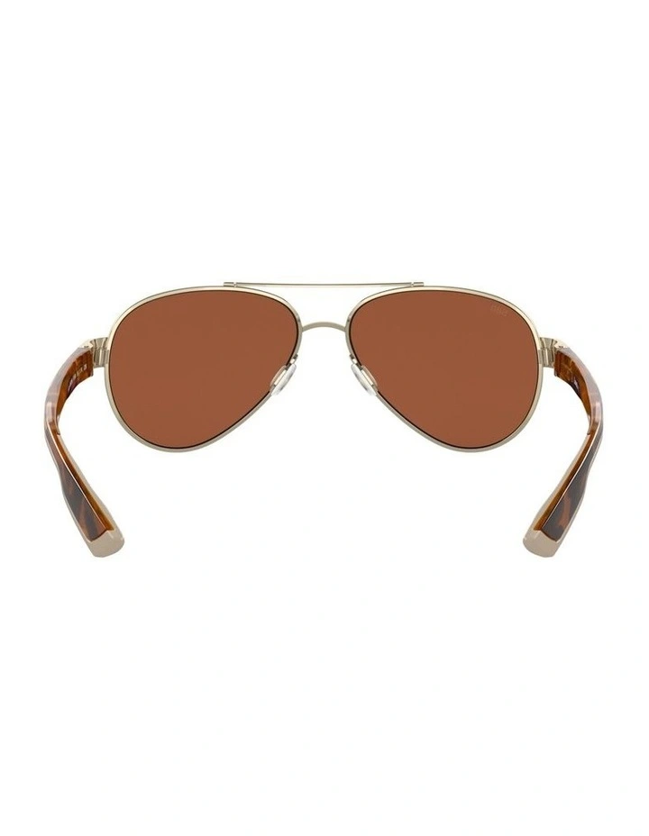 Costa Loreto Metal Polarised Sunglasses in Pink image 4