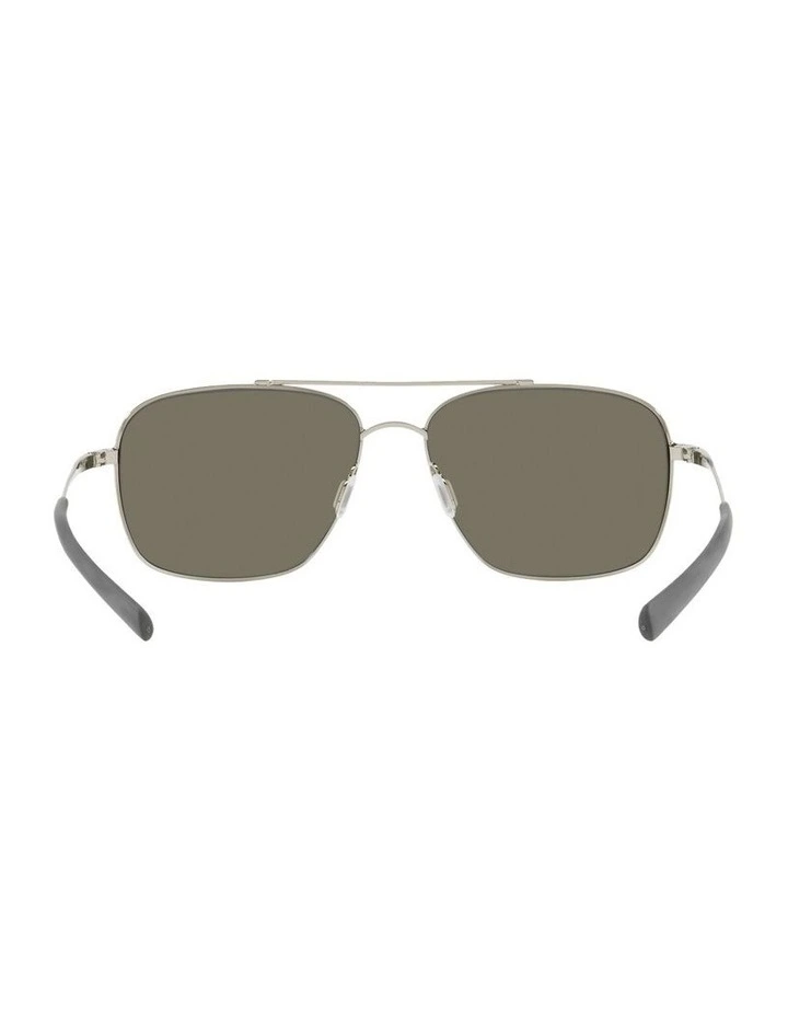 Costa Canaveral Titanium Polarised Sunglasses in Silver image 3