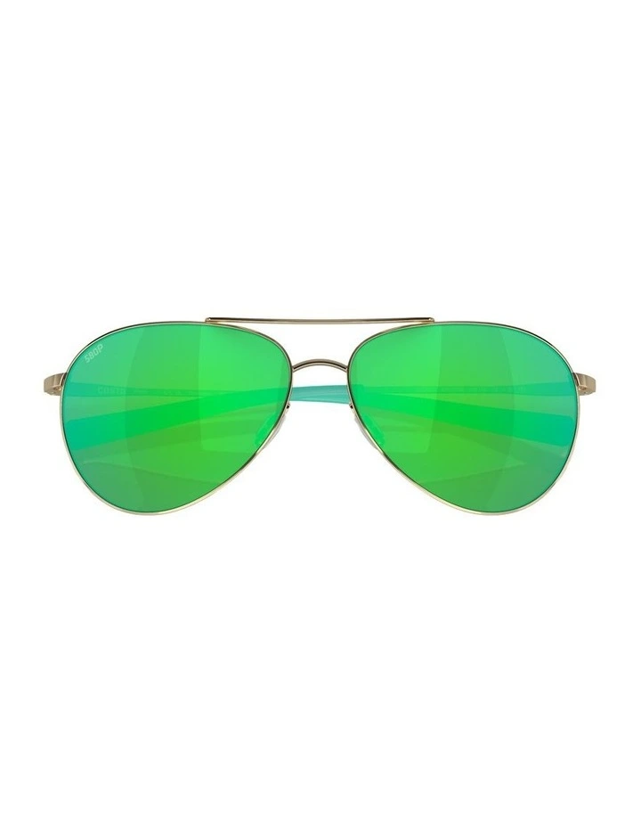 Costa Piper Titanium Polarised Sunglasses in Gold image 3