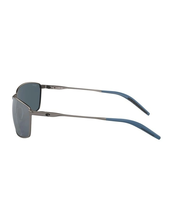 Turret Titanium Polarised Sunglasses in Grey image 2