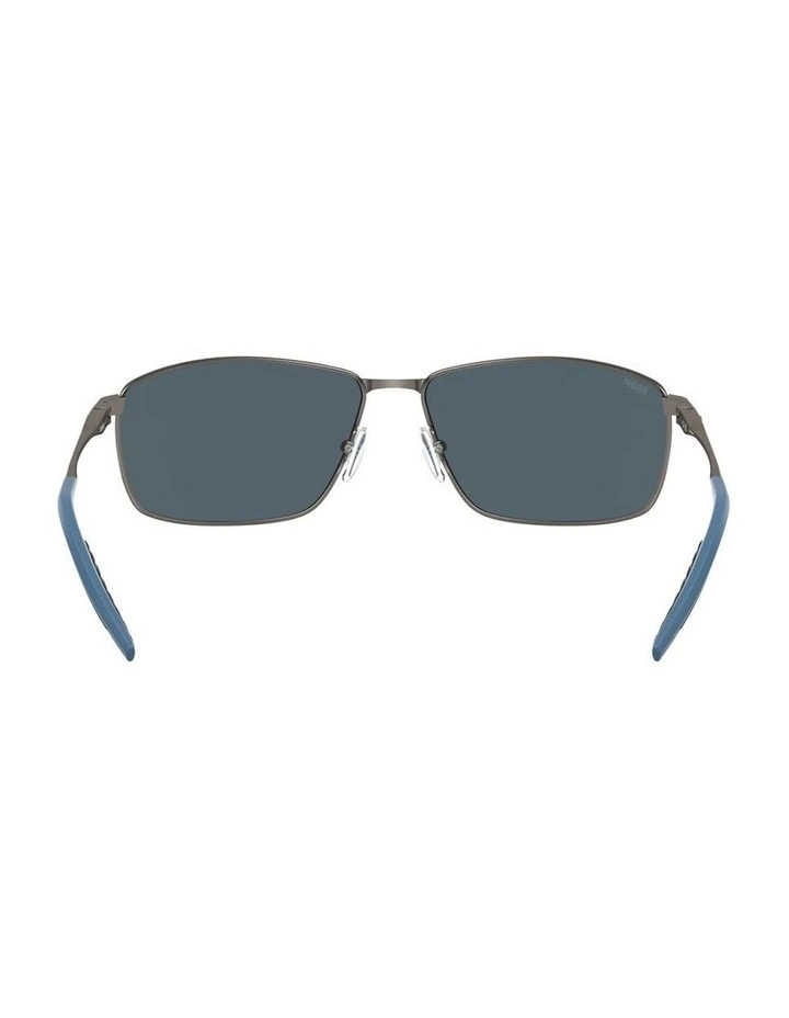 Turret Titanium Polarised Sunglasses in Grey image 3