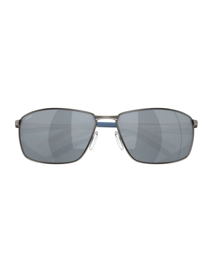 Turret Titanium Polarised Sunglasses in Grey image 4