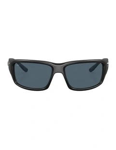 Costa Fantail Injected Polarised Sunglasses in Black